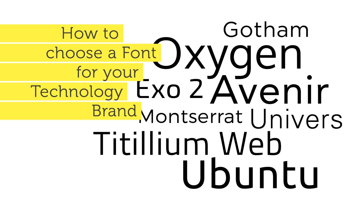 fonts for tech companies